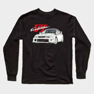 lancer evo 6 TME white Long Sleeve T-Shirt